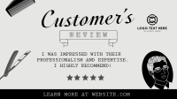 Barber Shop Review Animation