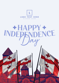 Happy Independence Day Georgia! Flyer