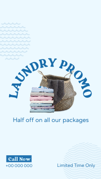 Laundry Delivery Promo Instagram Story