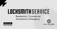 Locksmith Services Facebook Ad