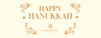 Hanukkah Candles Facebook Cover