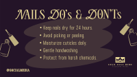 Nails Dos and Donts Animation