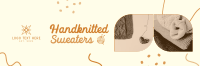 Handknitted Sweaters Twitter Header Image Preview