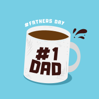 Father's Day Coffee Instagram Post Image Preview