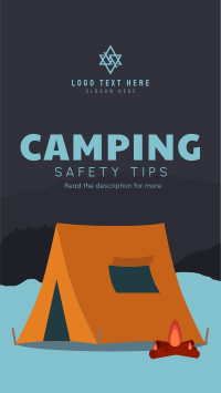 Safety Camping Facebook Story