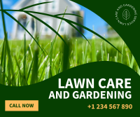 Lawn and Gardening Service Facebook Post