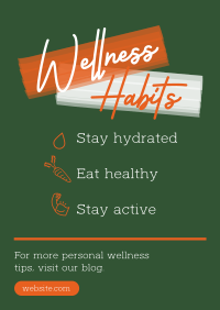 Carrots for Wellness Poster