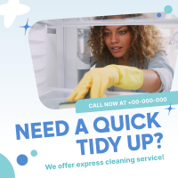 Quick Cleaning Service Instagram Post