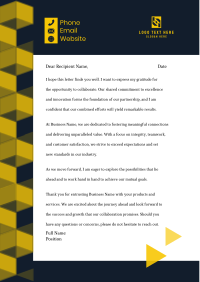 Playful Generic Business Letterhead