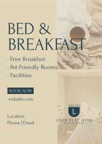 Bed and Breakfast Services Flyer