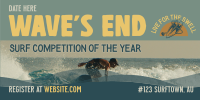 Surfing Competition Twitter Post