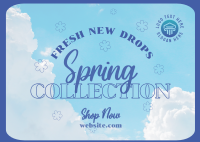 Sky Spring Collection Postcard