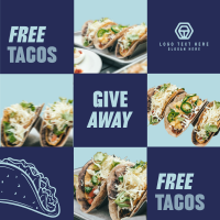 Tacos Giveaway Instagram Post