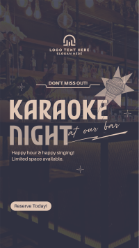 Reserve Karaoke Bar Facebook Story