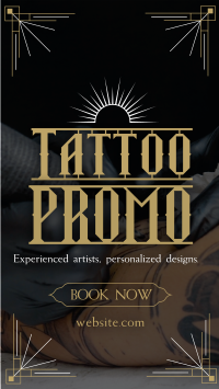 Tattoo Studio Promo TikTok Video