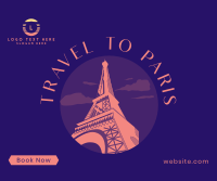 Paris Travel Booking Facebook Post