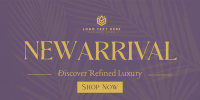 New Arrival Luxury Twitter Post