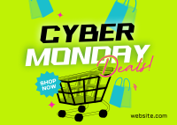 Cyber Monday Deals Postcard