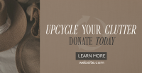 Sustainable Fashion Upcycle Campaign Facebook Ad