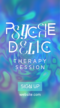 Psychedelic Therapy Session Instagram Reel Image Preview