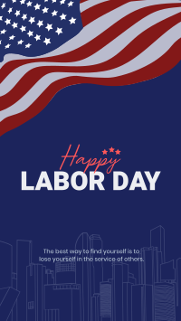 Celebrate Labor Day Instagram Reel Image Preview