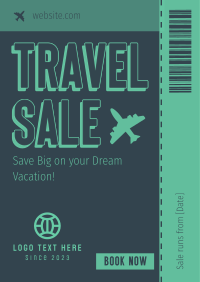 Tour Travel Sale Poster