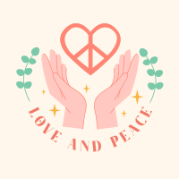 Love and Peace Instagram Post Image Preview