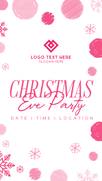Christmas Eve Party Facebook Story