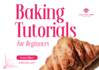 Learn Baking Now Postcard