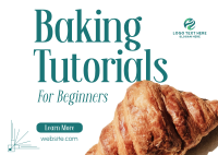 Learn Baking Now Postcard