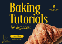 Learn Baking Now Postcard