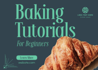 Learn Baking Now Postcard