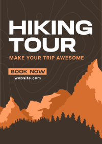 Awesome Hiking Experience Poster