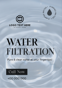 Water Filter Business Flyer