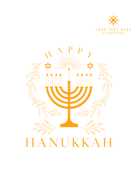 Happy Hanukkah Poster