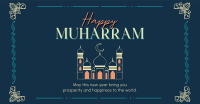 Decorative Islamic New Year Facebook Ad