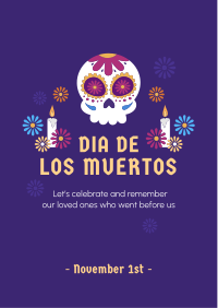 Dai De Los Muertos Flyer