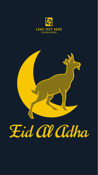 Eid Al Adha Goat Sacrifice Facebook Story