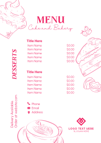 Price Menu example 1