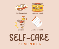 Self-Care Tips Facebook Post