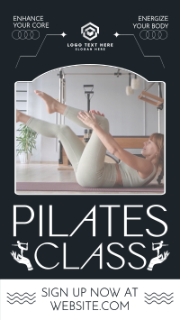 Rustic Pilates Class Instagram Reel