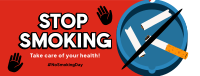 Smoking Habit Prevention Facebook Cover