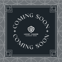 Coming Soon Art Deco Linkedin Post Image Preview