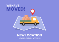 New Location Announcement Postcard