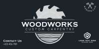 Custom Carpentry Twitter Post