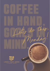 Coffee Motivation Quote Flyer