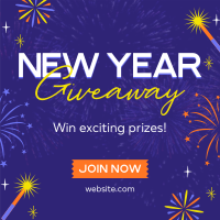 New Year Special Giveaway Instagram Post Design