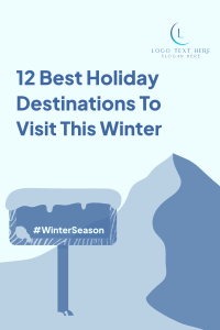 Winter Peak Pinterest Pin