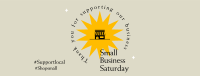 Support Small Shops Facebook Cover Image Preview