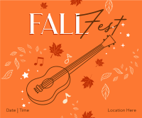 Fall Music Fest Facebook Post